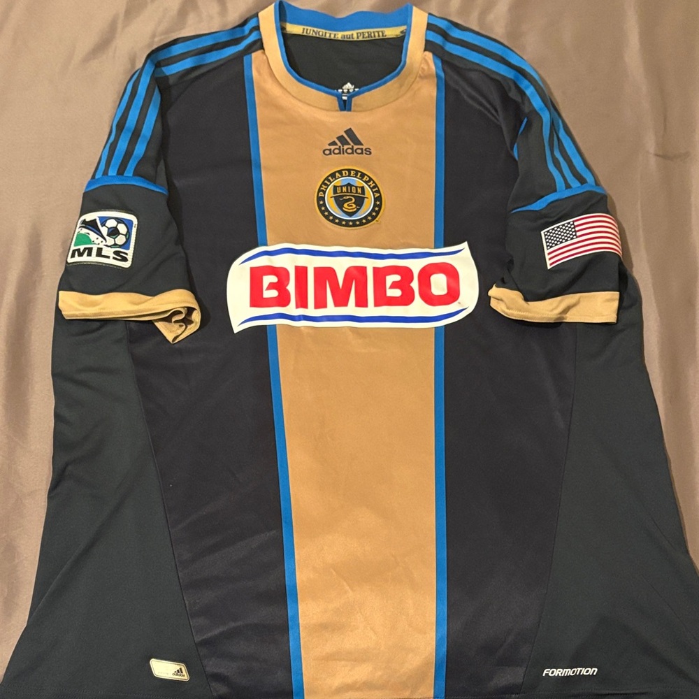 Adidas MLS Philadelphia Union Formotion USA Soccer Jersey
